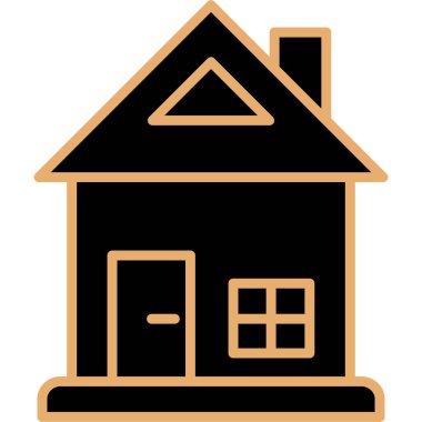 ev simgesi, basit illüstrasyon