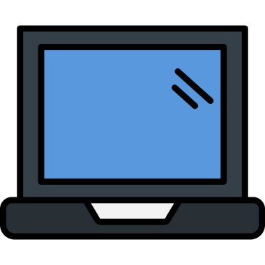 bilgisayar simgesi vektör illüstrasyonu