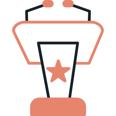 Bir fincan kahvenin vektör çizimi