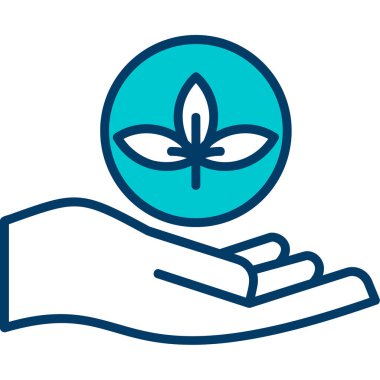 Bir kitap simgesinin vektör illüstrasyonu