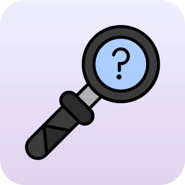 Arama simgesi vektör illüstrasyonu