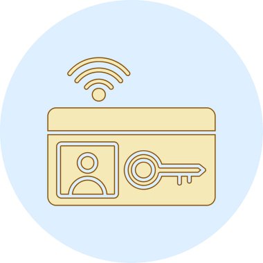 Kredi kartı ikonu vektör illüstrasyonu