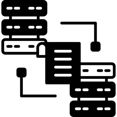 veritabanı sunucu ağ simgesi