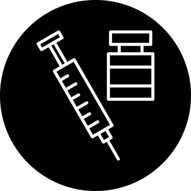 Modern b 'nin vektör illüstrasyonu tıbbi simgeden yoksun