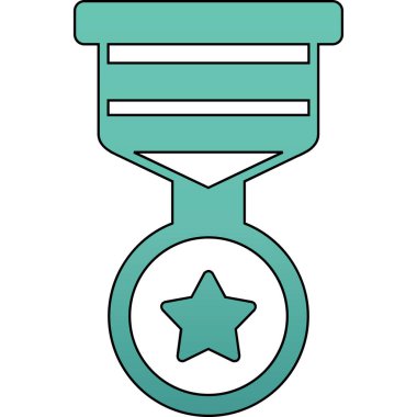 Yıldız Ödülü vektör simgesi