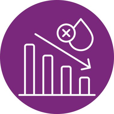 İş ve finans simgesinin vektör illüstrasyonu