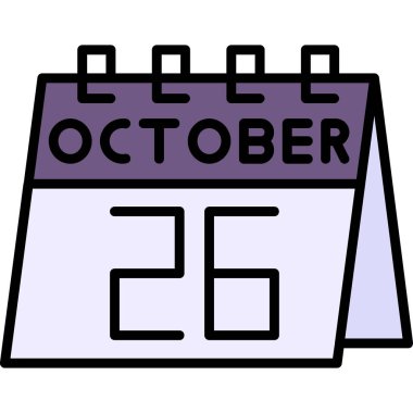 Ekim 25 - Takvim simgesi