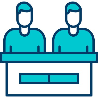 İş adamının vektör illüstrasyonu