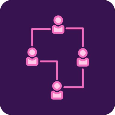 İş ve finans simgesinin vektör illüstrasyonu