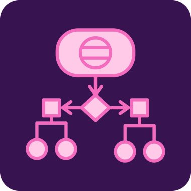 Bir robotun vektör çizimi