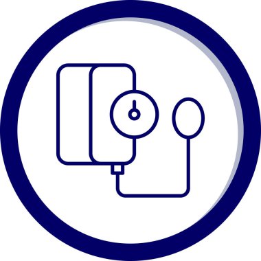 Bir kamera simgesinin vektör illüstrasyonu