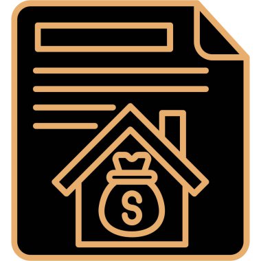 Ev. Web simgesi basit illüstrasyon