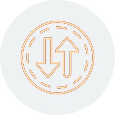 ok simgesi vektör illüstrasyonu