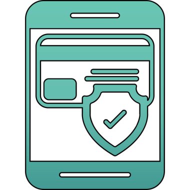 mobil uygulama simgesi vektör illüstrasyonu