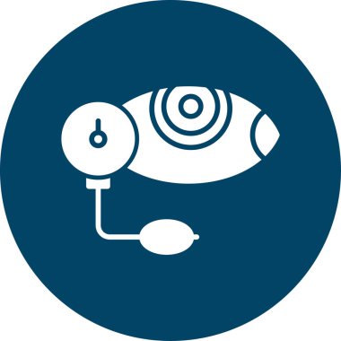 Moda stili izole edilmiş arkaplanda göz simgesi