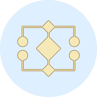 Beyaz arkaplanda karo simgesi olan altın çerçeve