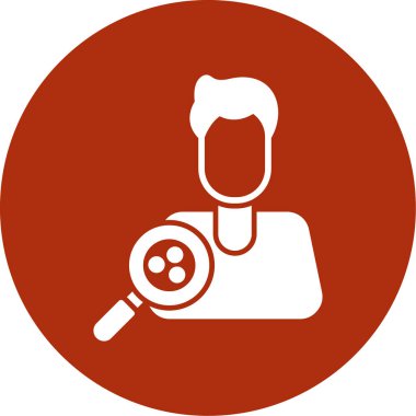 Ara. Web simgesi basit illüstrasyon