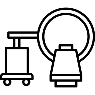 seyahat ve tatil vektör simgesi