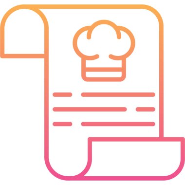 Şef şapka şef ikonu