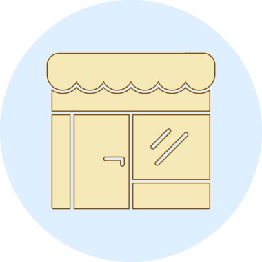 Yapı simgesinin vektör illüstrasyonu