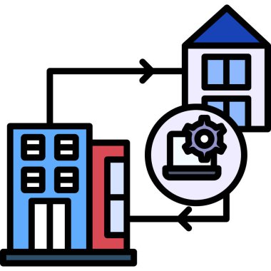ikon vektör illüstrasyonu oluşturma