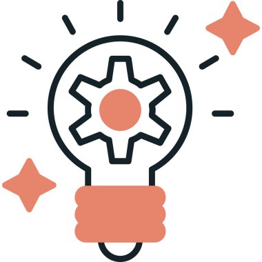 özet biçiminde ampul fikri yenilik simgesi