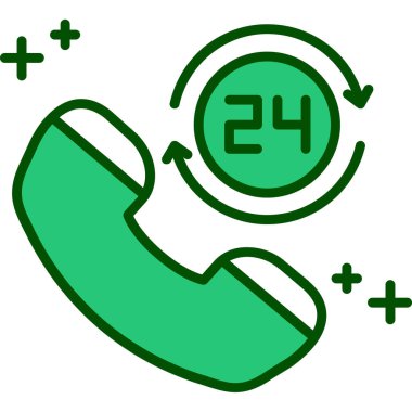 çağrı simgesi, vektör illüstrasyonu