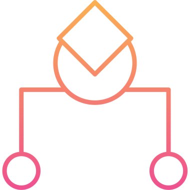 Ok. Web simgesi basit illüstrasyon