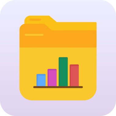 belge dosya dizin simgesi düz biçimli