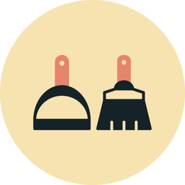 inşaat araçları vektör simgesi