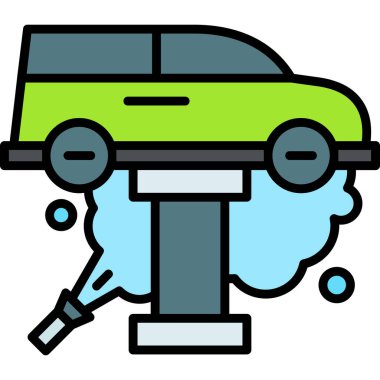 araba yakıt istasyonu simgesi