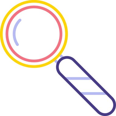 Ara. Web simgesi basit illüstrasyon