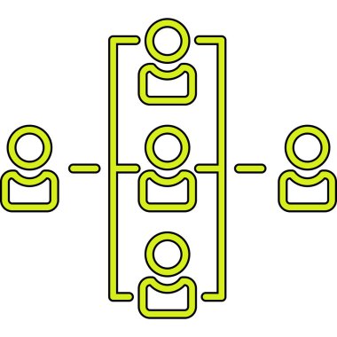 iş takımı vektör simgesi