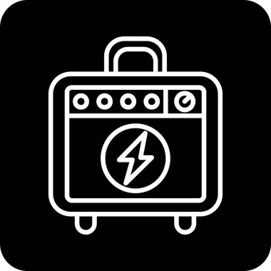 Modern b 'nin vektör illüstrasyonu eksik simgesi