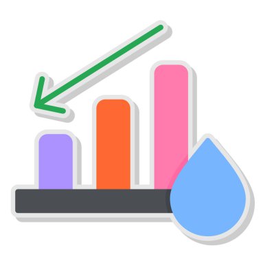 iş grafiği simgesi