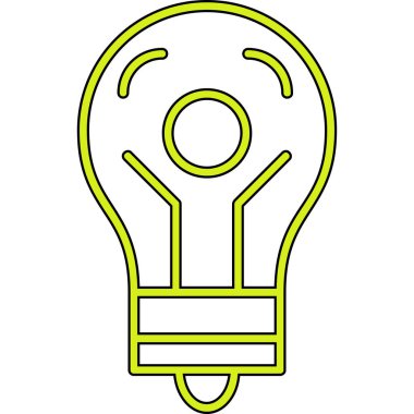 Ampul simgesi, anahat stili