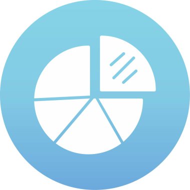 grafik diyagramı simgesi düz biçimli