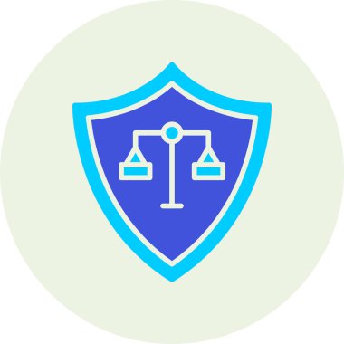 Modern bir simgenin vektör illüstrasyonu