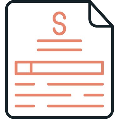 Kontrol listesi. Web simgesi basit illüstrasyon