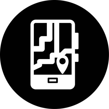 vektör cep telefon simgesi