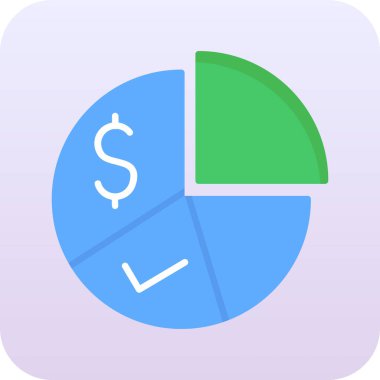 Dolar simgesi, vektör illüstrasyonu