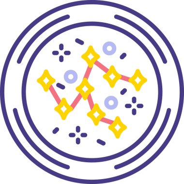 şebeke. Web simgesi basit illüstrasyon