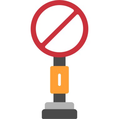 Herhangi bir işareti vektör simge