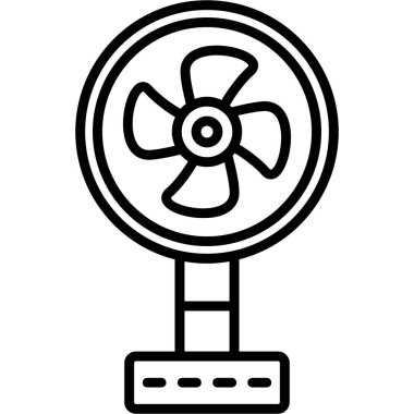 Hayranların vektör illüstrasyonu