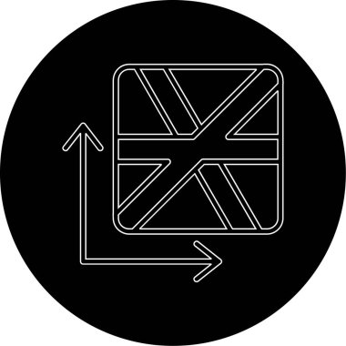 Oklar ok simgesi, vektör illüstrasyonu