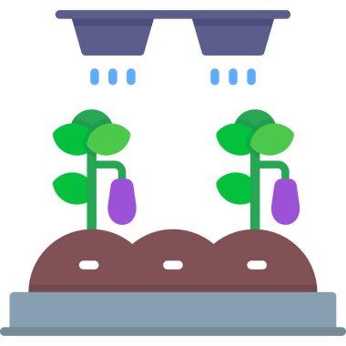 Bitkiler bahçe ikonu