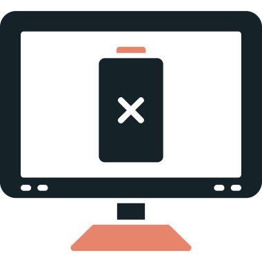 bilgisayar simgesi vektör illüstrasyonu