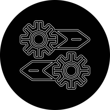 seo modern simgesinin vektör illüstrasyonu