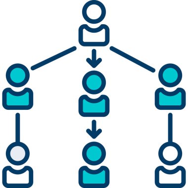 şebeke. Web simgesi basit illüstrasyon