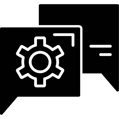 simge ve vektör illüstrasyonu beyaz arkaplanda izole edildi